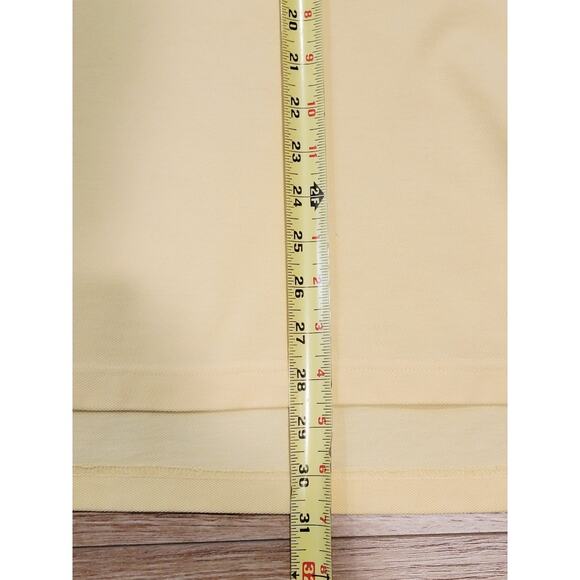 Brooks Brothers Yellow Polo Shirt Sz M Men's Short Sleeve Preppy Classic - Picture 8 of 13